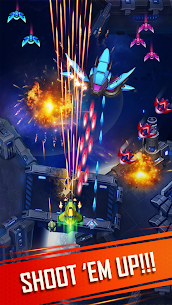 Wind Wings Space shooter Gala MOD APK Unlimited Money 1.3.106 2