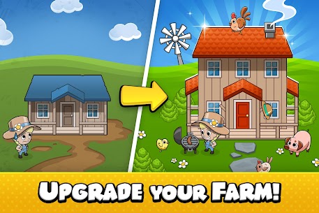 Idle Farm Tycoon Merge Crops MOD APK Free Upgrade Cost 1.07.0 2