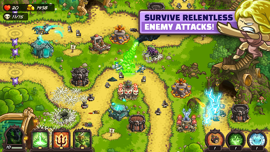 Kingdom Rush Vengeance TD Game Mod APK menu 1.9.9 3