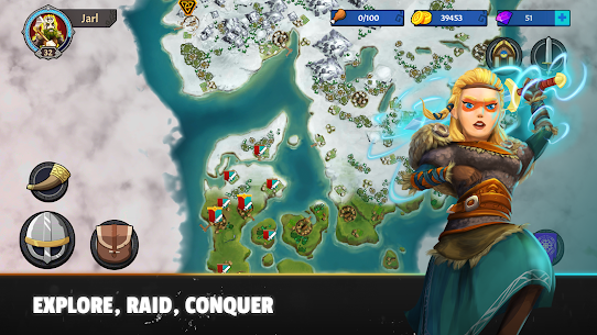 Heroes of Valhalla MOD APK One Hit God Mode No Skill CD 1.16.3 4
