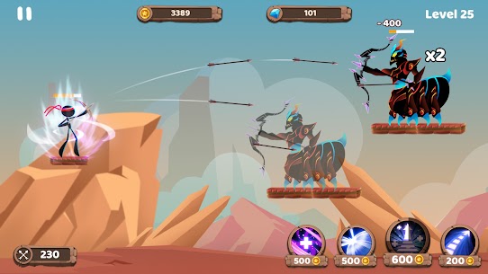 Mr. Archers Archery game MOD APK God Mode 1.24.1 4