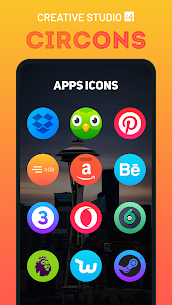 Circons Circle Icon Pack APK Full Version 7.4.5 4