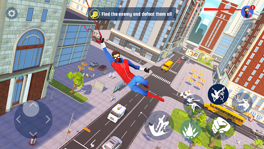 Spider Fighting Hero Game MOD APK Godmode Free Skills Skins 2.8.1.3 4