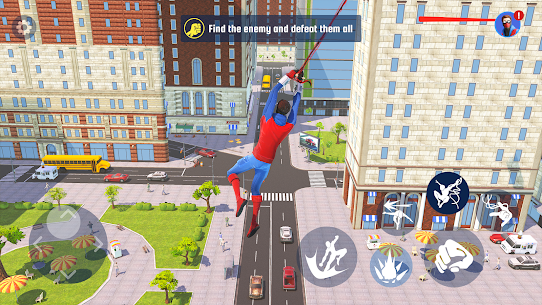 Spider Fighting Hero Game MOD APK Godmode Free Skills Skins 2.8.1.3 1