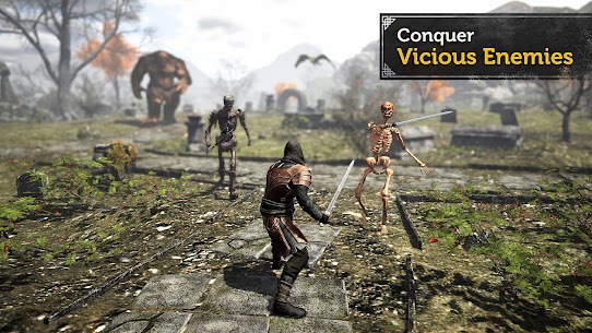 Evil Lands Online Action RPG MOD APK High Damage God Mode Speed 1.7.2 5