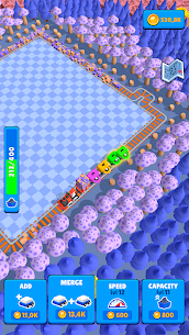 Train Miner Idle Railway Game MOD APK Menu Unlimited Money 1.7.3 5