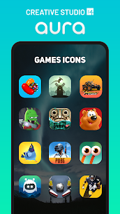 Aura Icon Pack APK Patched 7.2.0 5