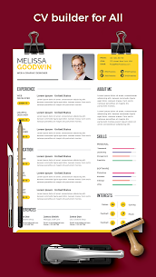 Resume Builder CV Maker MOD APK Premium Unlocked 9.0 5