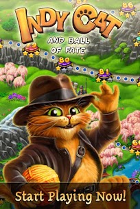 Indy Cat Match 3 Adventure MOD APK Unlimited Bows 1.95 5