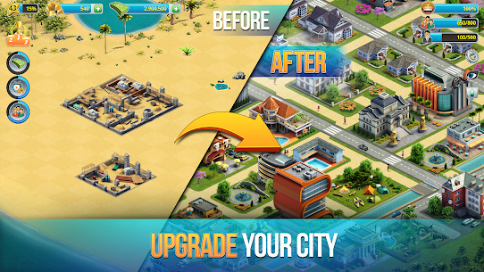City Island 3 Building Sim MOD APK Unlimited Money Unlocked 2.4.4 2
