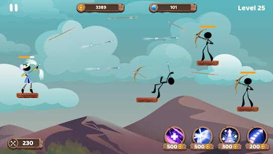 Mr. Archers Archery game MOD APK God Mode 1.24.1 2