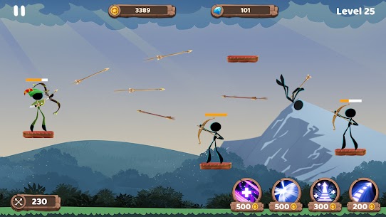 Mr. Archers Archery game MOD APK God Mode 1.24.1 1