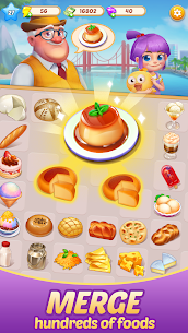 Merge Food Chef Decoration MOD APK Unlimited Currency Energy 1.0.15 2