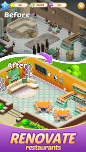 Merge Food Chef Decoration MOD APK Unlimited Currency Energy 1.0.15 5