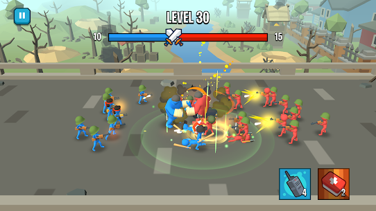 Stick Army World War Strategy MOD APK God Mode One Hit 1.3.8 2