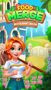 Merge Food Chef Decoration MOD APK Unlimited Currency Energy 1.0.15 1