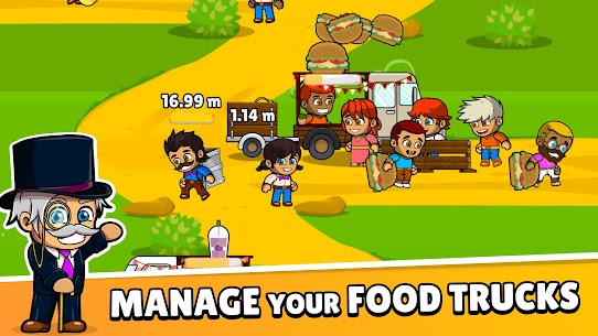 Idle Foodie Empire Tycoon MOD APK Free Rewards 1.52.0 1