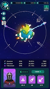 Idle Universe Offline Miner MOD APK Unlimited Currency 1.0.11 5
