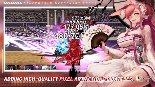 Otherworld Mercenary Corps MOD APK Damage Defense Multiplier God Mode 0.3.6 2