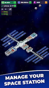 Idle Space Station Tycoon MOD APK Free Rewards 2.4.1 1