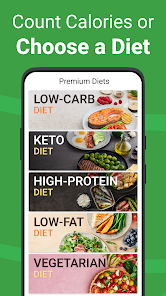 Screenshot 5 for Calorie Counter MyNetDiary MOD APK Premium Unlocked 8.8.6