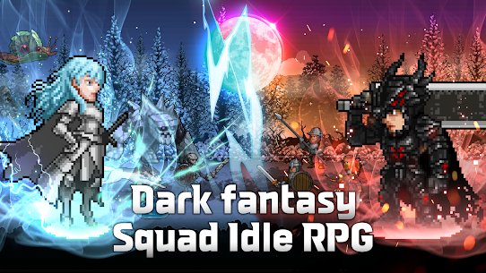 Dark Clan Squad Idle RPG MOD APK Menu God Mode Currency 1.0.8 1