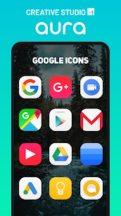 Aura Icon Pack APK Patched 7.2.0 3