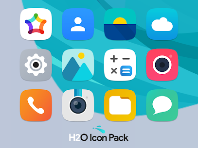 H2O Free Icon Pack Patched APK 6.6 1