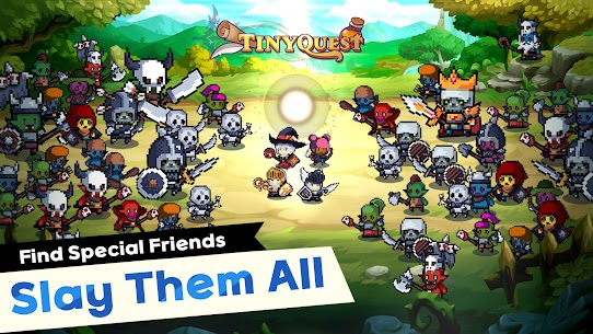 Tiny Quest Idle RPG Game MOD APK Damage Defense Multiplier 1.0.8 1