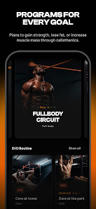 Calisteniapp Workout MOD APK Premium Unlocked 24.1.1 screenshot