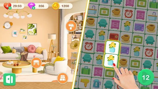 Dream House Design Tile Match MOD APK Unlimited Money 3.3.4 5
