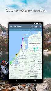 GPX Viewer MOD APK Pro Premium Unlocked 1.45.4 screenshot