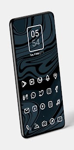 Aline White linear icon pack Patched APK 1.1.8 3